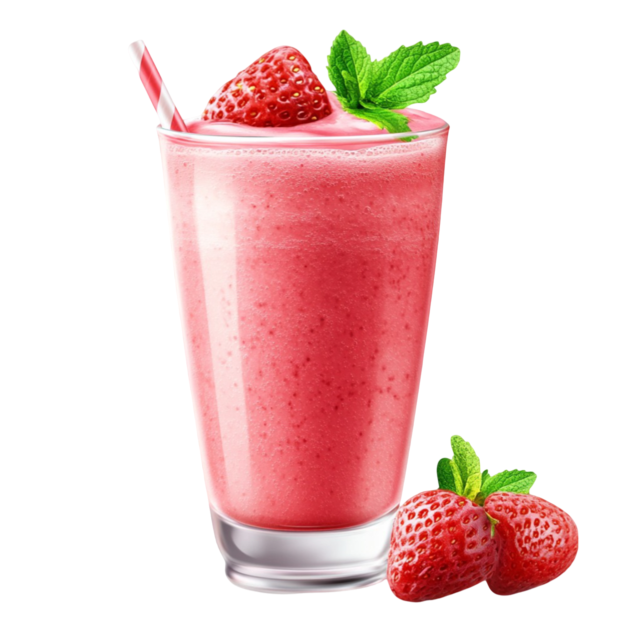 smoothie à la fraise